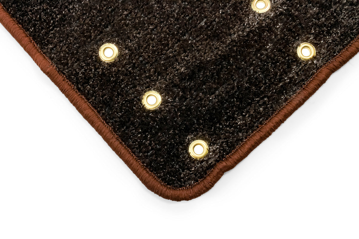 CAMCO 42944 CAMCO 42944 Premium Wrap Around RV Step Rug (Turf Material (22" x 23"))Brown