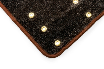CAMCO 42944 CAMCO 42944 Premium Wrap Around RV Step Rug (Turf Material (22" x 23"))Brown