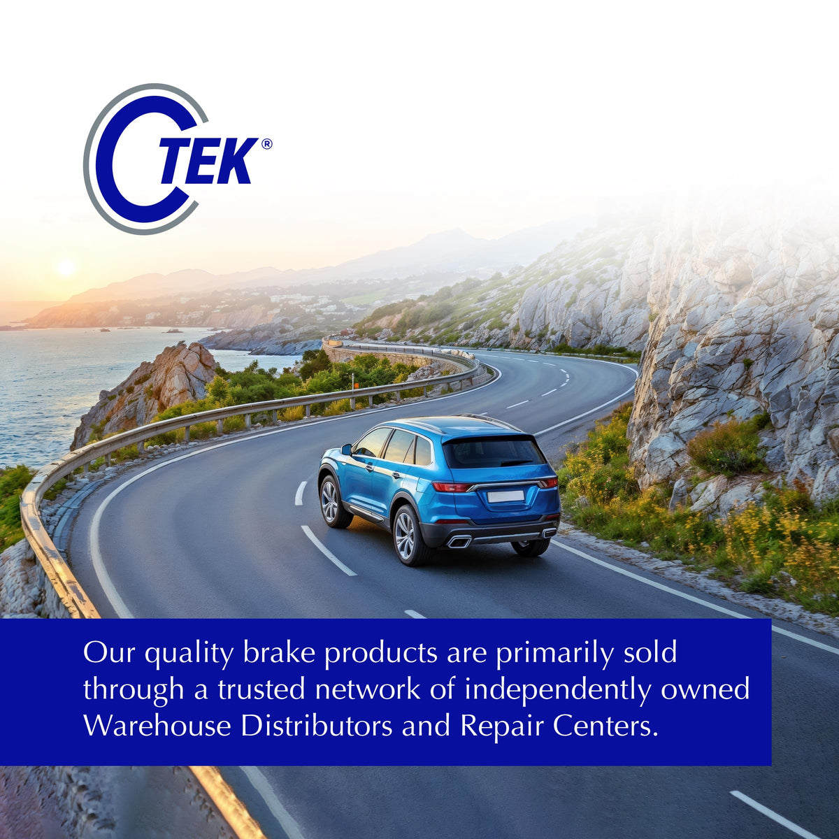 Centric Parts 121.44114 C-Tek Automotive Replacement Front Brake Rotor