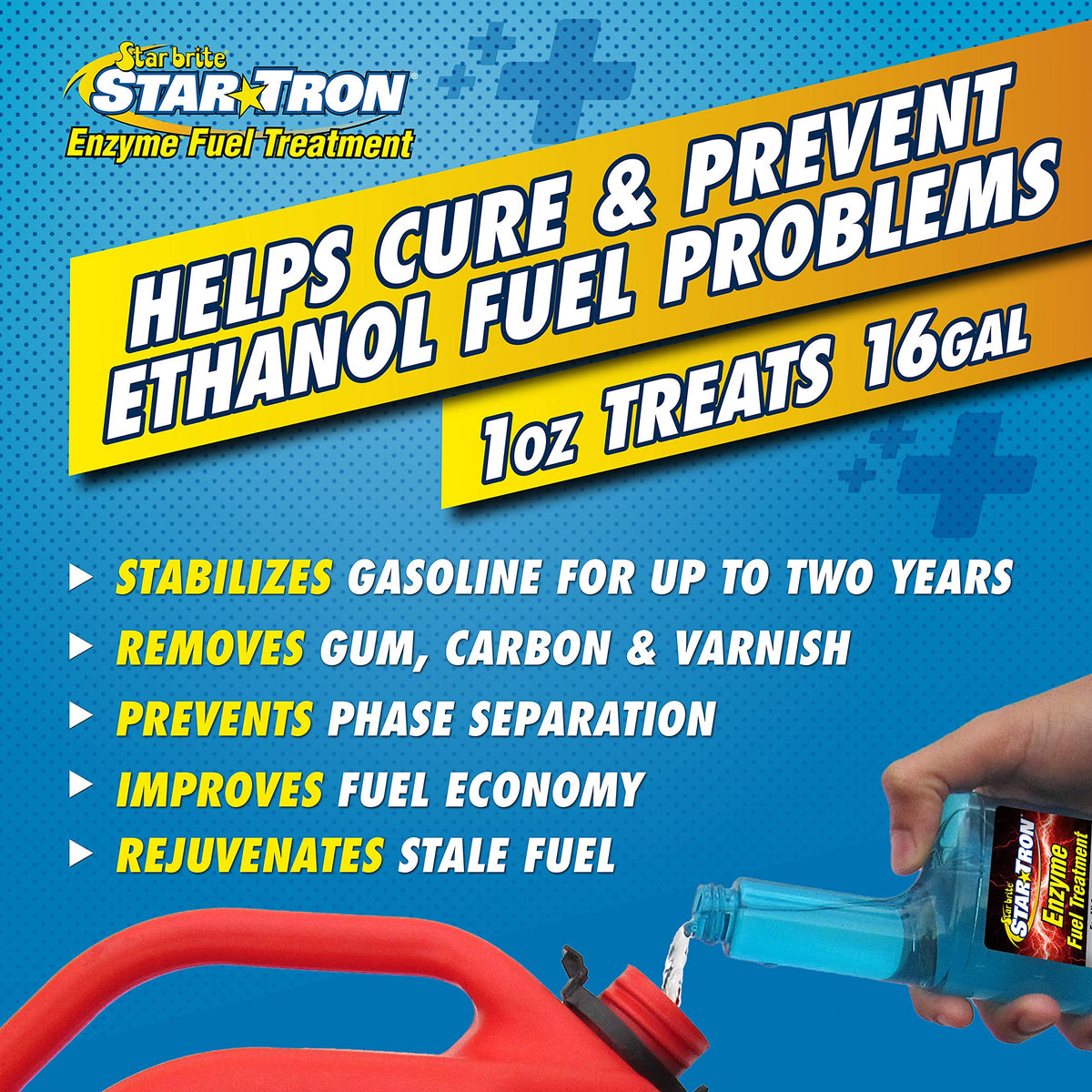 STAR BRITE 093032 STAR BRITE Star Tron Enzyme Fuel Treatment - Gasoline