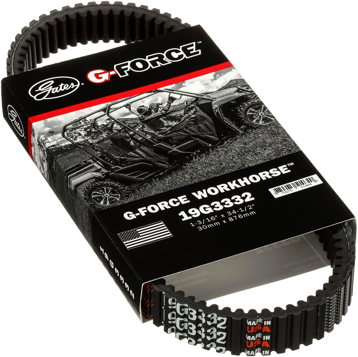 Gates 19G3332 G-Force Continuously Variable Transmission