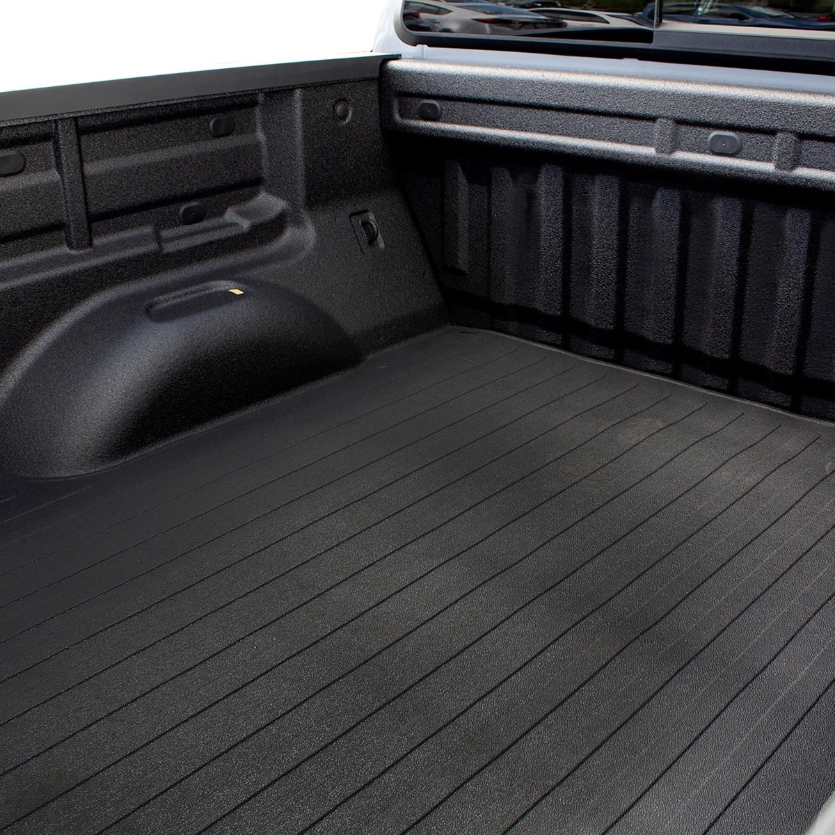 TRAILFX 640N TrailFX Bed Mat for Ram 1500 6.5 Foot Bed 2019-2025 Direct-Fit Textured Pebble Surface Drop-in Rubber Truck Bed Liner 74 x 61 Inch TrailFX 640N