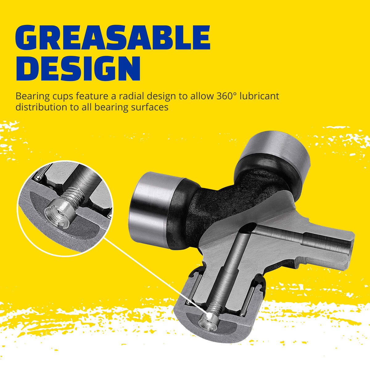 MOOG 275 MOOG 275 Greaseable Super Strength Universal Joint