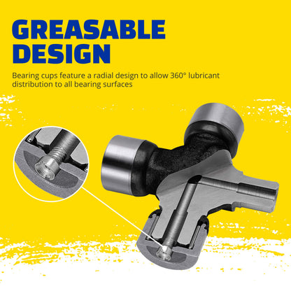 MOOG 295 MOOG 295 Greaseable Super Strength Universal Joint for Chevrolet Silverado 1500