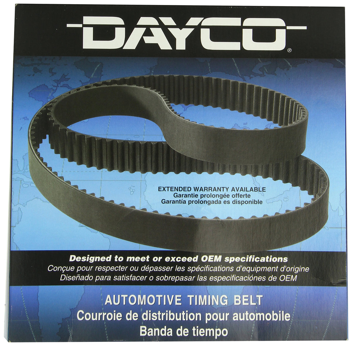 DAYCO 95249 Dayco 95249 Timing Belt, Black