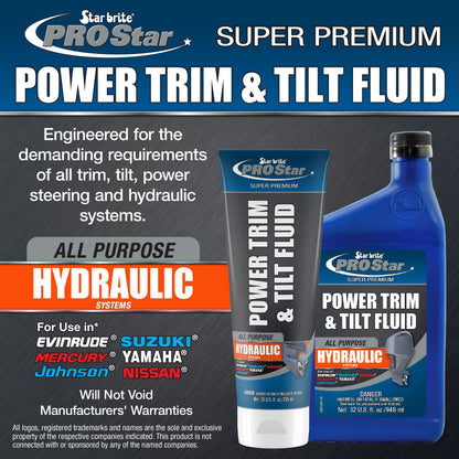 STAR BRITE 028510P Star Brite 028510P STL POWER TRIM & TILT FLUID 10OZ