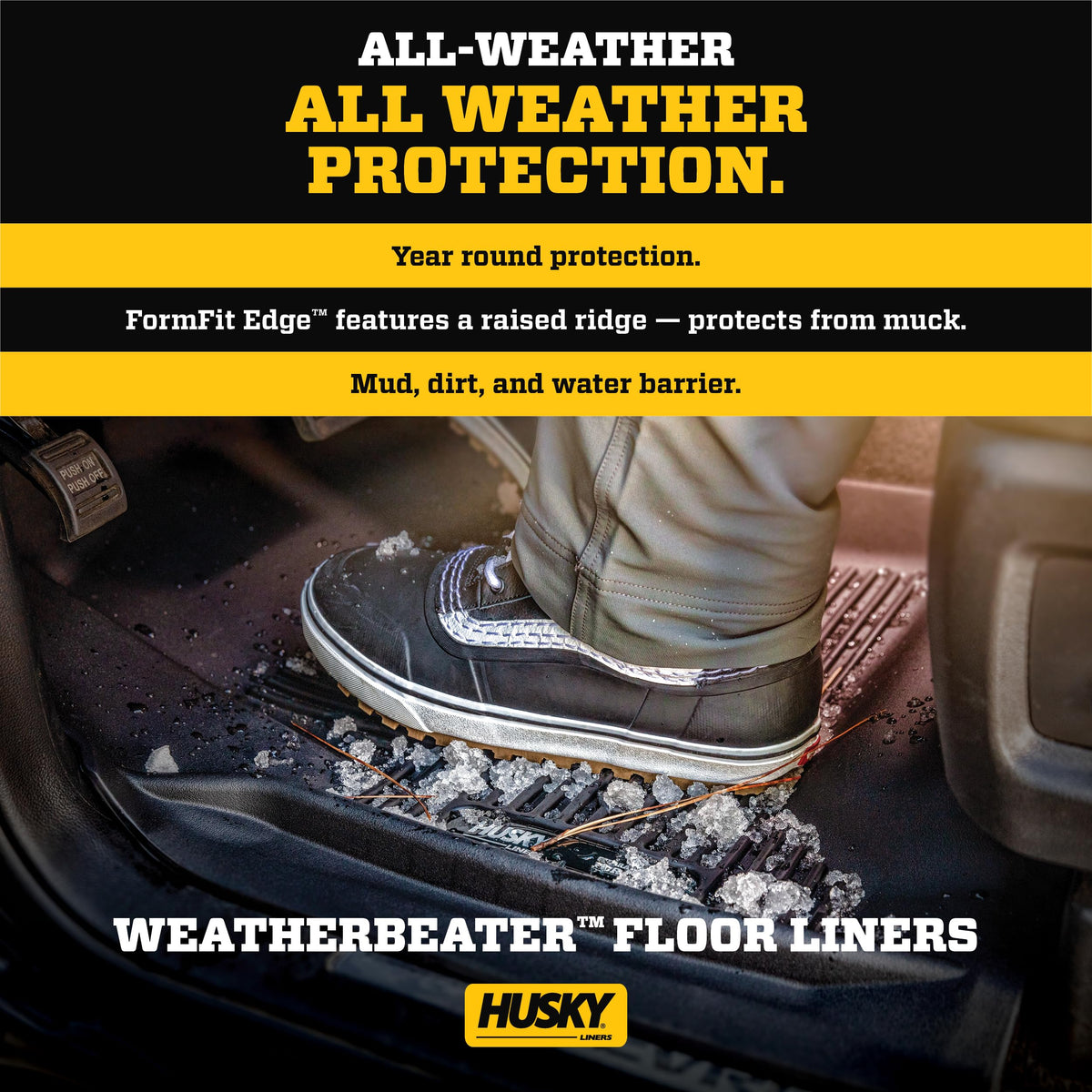 Husky Liners 13521 Weatherbeater Floor Mats
