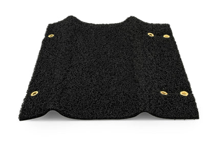 CAMCO 42962 Camco Premium Wrap Around RV Step Rug - Fits 18-inch Wide Steps - Adjustable Depth of 8-inches to 10.5-inches - Compatible with Manual or Electric RV Steps - Black (42962)