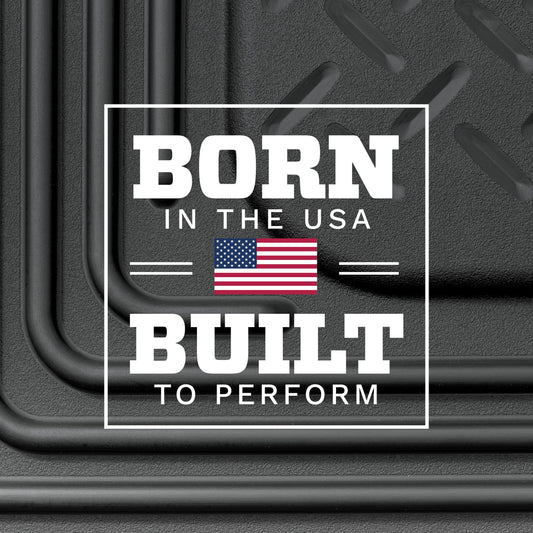 Husky Liners 53101 Husky Liners X-act Contour Floor Mats – Fits Various 2007-2014 Chevrolet Silverado & GMC Sierra, Suburban, Yukon, Tahoe, Cadillac Escalade (See Description) – Front Row, 2-pc Black - 53101
