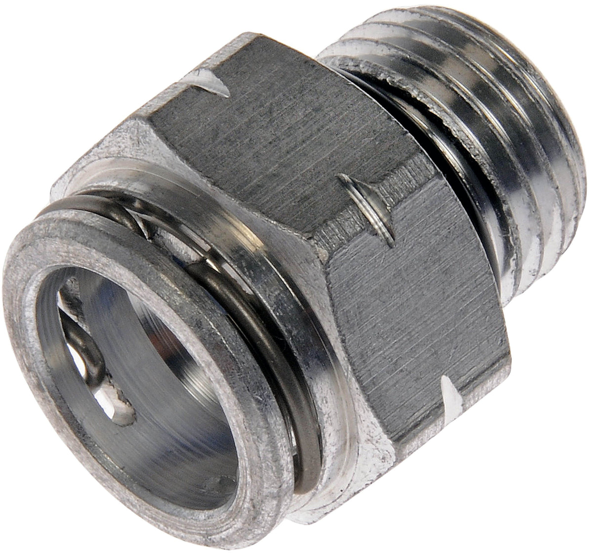 DORMAN 800-614 Dorman 800-614 Transmission Line Connector - Tube Size 3/8 - Thread 9/16-18UNF Compatible with Select Models