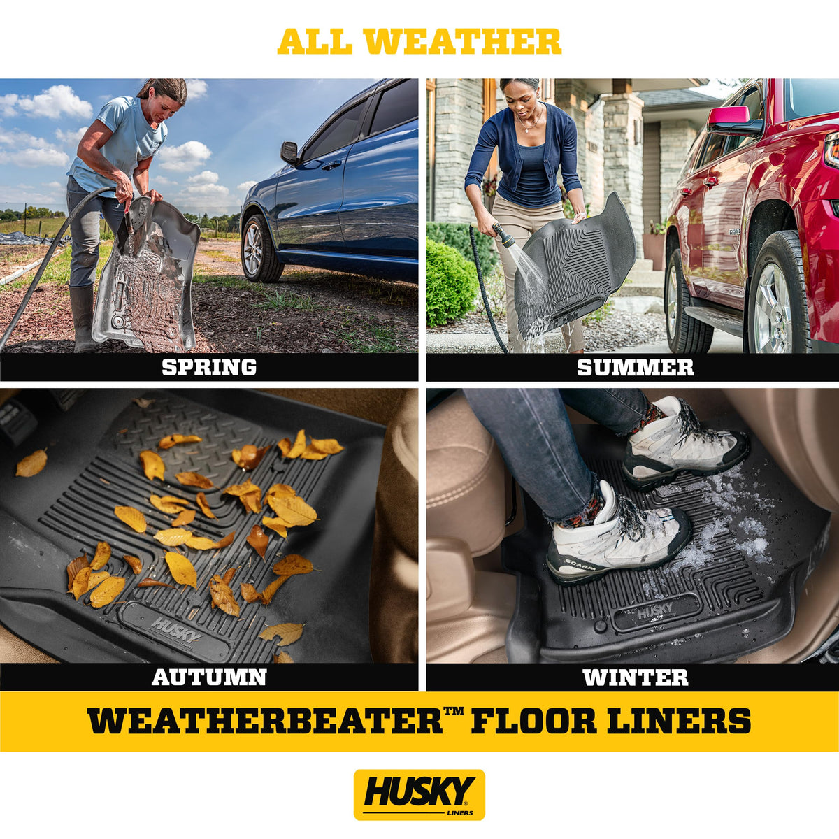 Husky Liners 19811 Weatherbeater Floor Mats