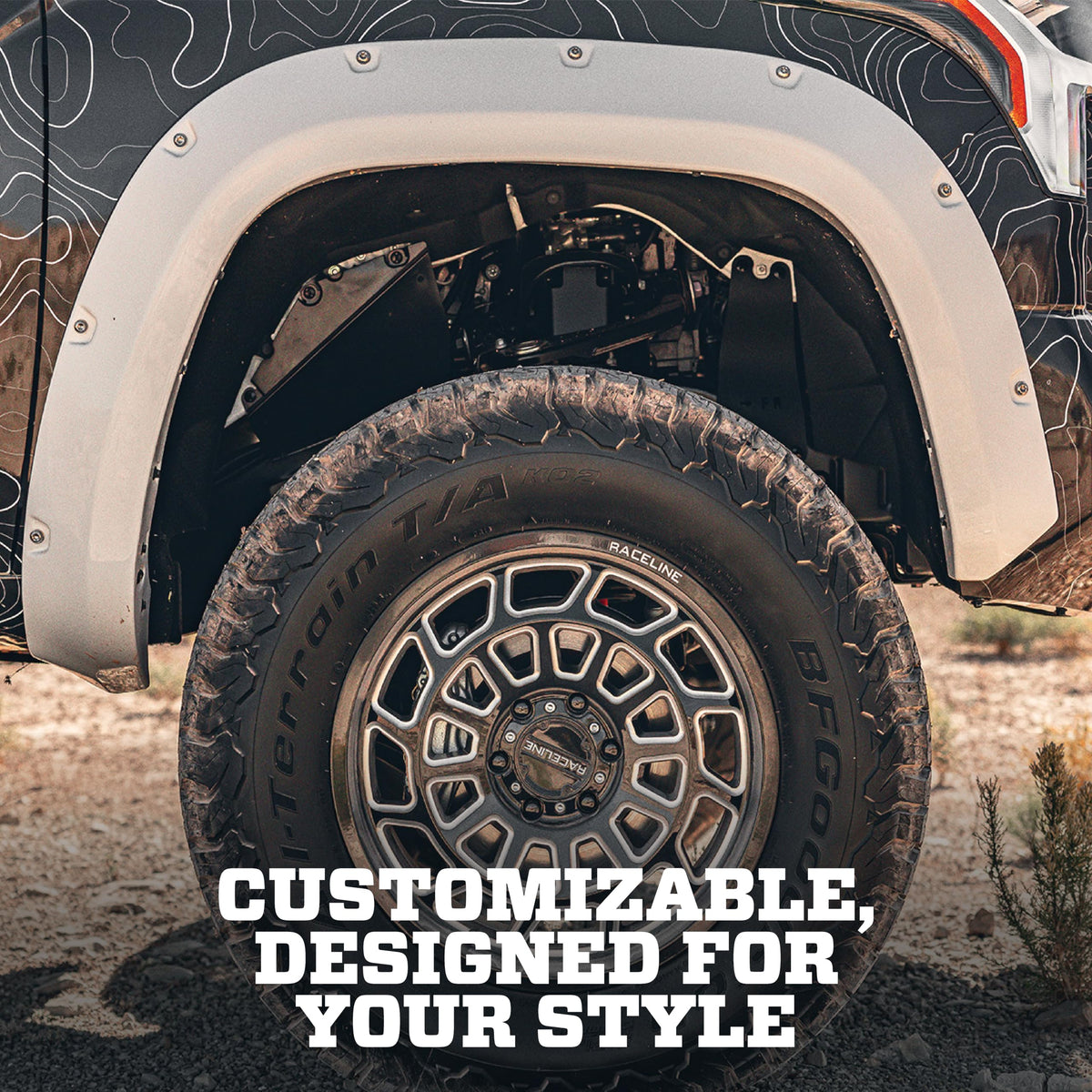 Husky Liners 2807911 Fender Flares Pocket Style