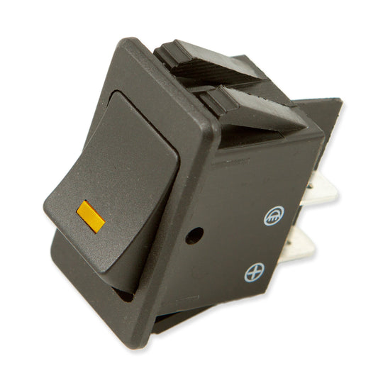 WIRTHCO 20530 Battery Doctor 20530 On/Off LED Illuminated Rocker Switch, Two-Position, 20 Amp at 12 Volt, Super Bright Orange LED, WirthCo (20530)