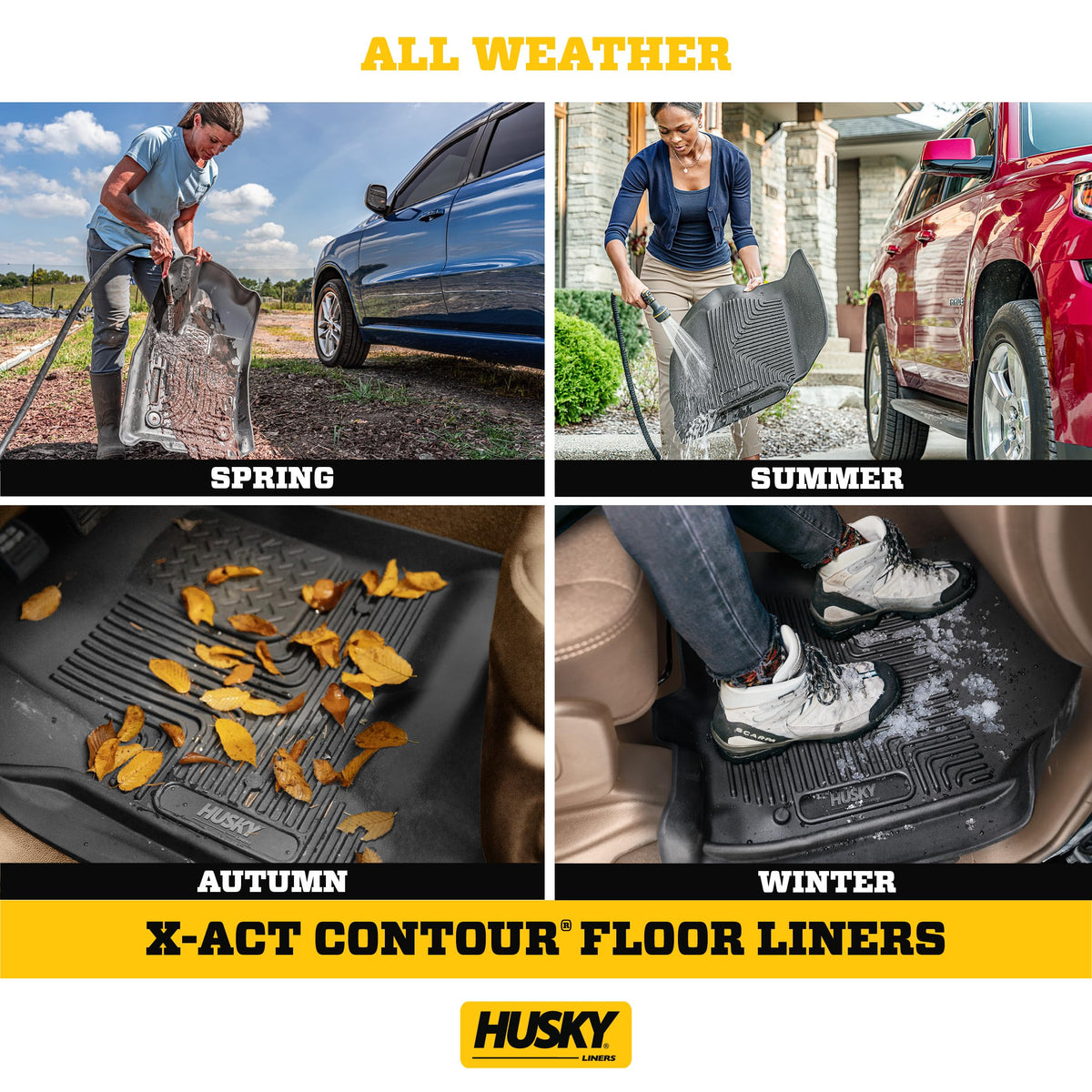 Husky Liners 54561 X-act Contour Floor Mats