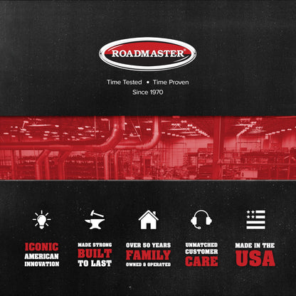 ROADMASTER 1444-3 Roadmaster 1444-3 Direct Connect Base Plates for Jeep Wrangler JK (2013-2018 Models) | Secure, Easy Hookup | Built to Last