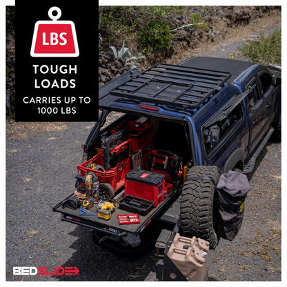 Bedslide 10-7948-CLB Bedslide 1000 Classic Sliding Truck Bed Organizer, 79 x 48-Inch, Capacity 1000 lbs, Truck Bed Storage Drawer, Black