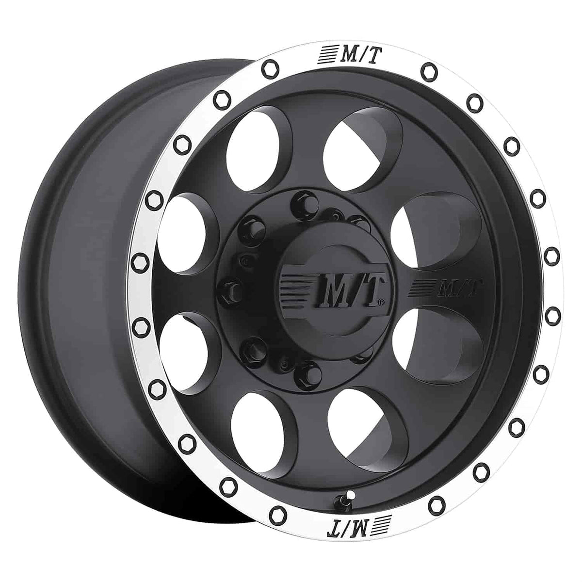Mickey Thompson Classic Lock Ring Kit (16-inch, Black)