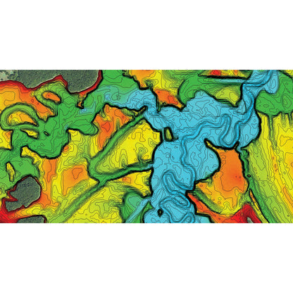 HUMMINBIRD 602008-1 Humminbird LakeMaster Premium Southeast States V1 Map SD Card for Fish Finders