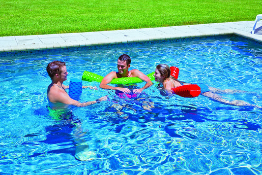 WOW SPORTS 17-2062LG WOW Sports Vinyl-Coated Foam Pool Noodle - Lime Green - 46 in