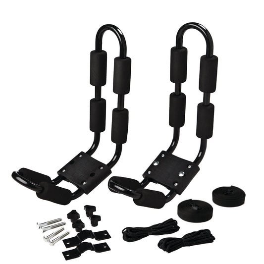 Attwood 11441-4 Attwood 11441-4 Kayak J-Style Roof Rack Carrier Kit
