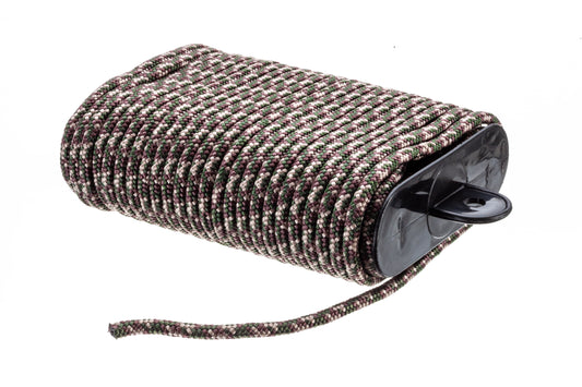 Attwood 11717-2 Attwood 11717-2 Hollow Diamond-Braided Multifilament Polypropylene Cord, Camoflauge