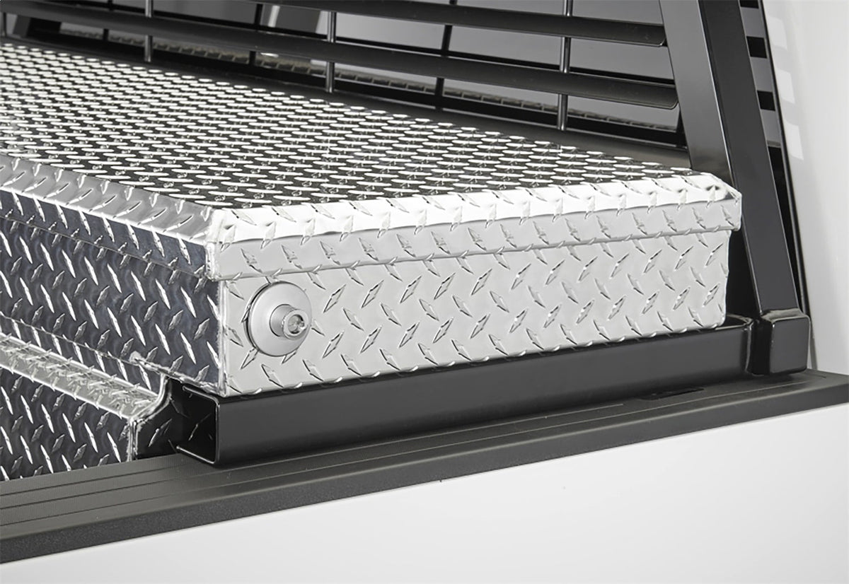 Backrack 30500TB BACKRACK by RealTruck – Hardware Kit for use w/ 21" or 31" Toolbox, Black, No Drill – 30500TB – Compatible with 2022-2024 Nissan Frontier