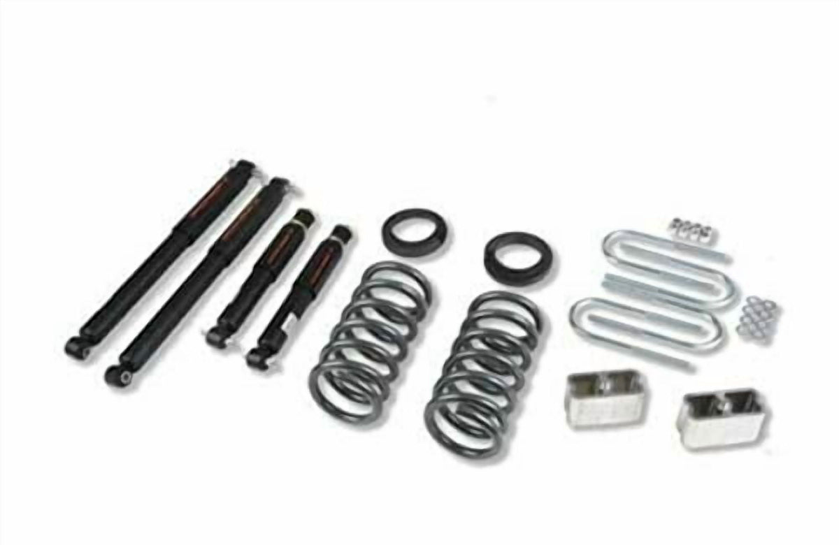 Belltech Suspension 630ND Belltech 630Nd Lowering Kit With Nitro Drop 2 Shocks, Regular Fits select: 1982-2003 CHEVROLET S TRUCK S10, 1995-2004 CHEVROLET BLAZER