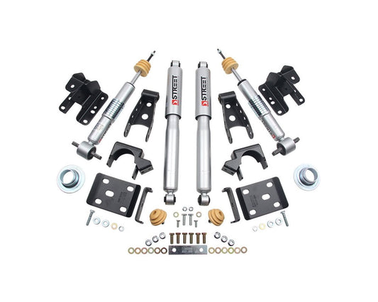 Belltech Suspension 991SP Belltech (991Sp) Lowering Kit With Street Performance Shock Fits select: 2014 CHEVROLET SILVERADO K1500, 2015-2018 CHEVROLET SILVERADO K1500 LT