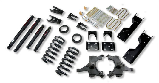 Belltech Suspension 689ND Belltech LOWERING KIT WITH ND2 SHOCKS Fits select: 1992-1998 CHEVROLET GMT-400 C1500, 1992-1998 GMC SIERRA C1500