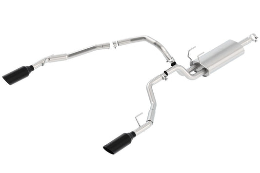 Borla 140307BC Borla 140307BC S-Type Cat Back System Exhaust System Kit EXHAUST SYSTEM Fits 2019 Ram 1500