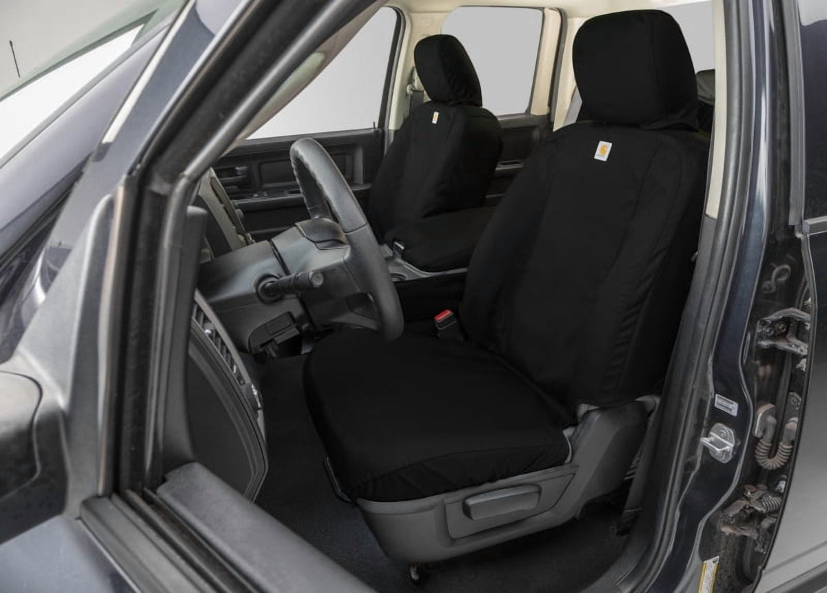 Covercraft SSC8493CAGY Covercraft 14-18 Subaru Forester Carhartt Super Dux SeatSaver Custom Second Row Seat Covers - Black