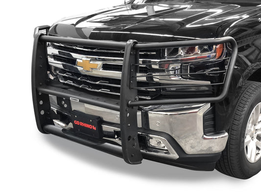 Go Rhino! 3176MT Go Rhino 3176MT Front 3100 Series StepGuard Grille Guard with Brush Guards Compatible with 19-22 Silverado 1500, Silverado 1500 LTD Fits select: 2019-2021 CHEVROLET SILVERADO
