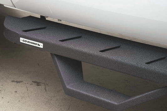 Go Rhino! 6342068720PC Go Rhino 6342068720PC RB10 Running Boards with Mounting Brackets, 2 Pairs Drop Steps Kit For Ram 15-18 1500, Ram 19-23 1500 Classic (Crew Cab Pickup)