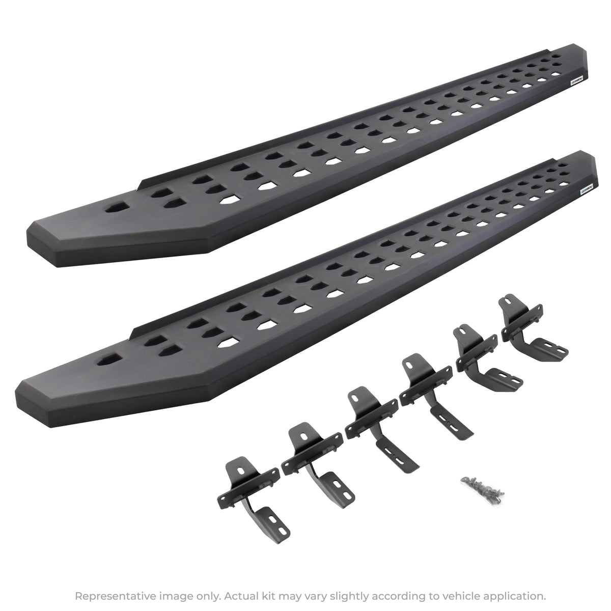 Go Rhino! 69036880PC Go Rhino RB20 Running Boards (Textured Black) - 69036880PC