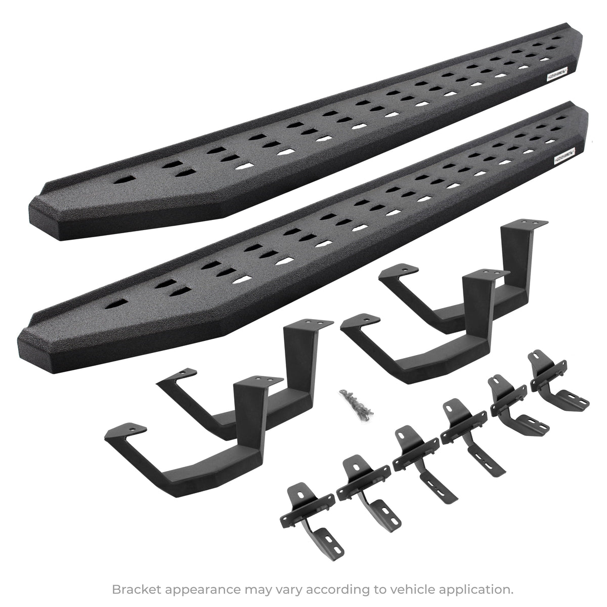 Go Rhino! 6941768020PC Go Rhino 6941768020T RB20 Running Boards with Mounting Brackets, 2 Pairs Drop Steps Kit For Ford 99-16 F-250 Super Duty, Ford 99-16 F-350 Super Duty Fits select: 1999-2016 FORD F250