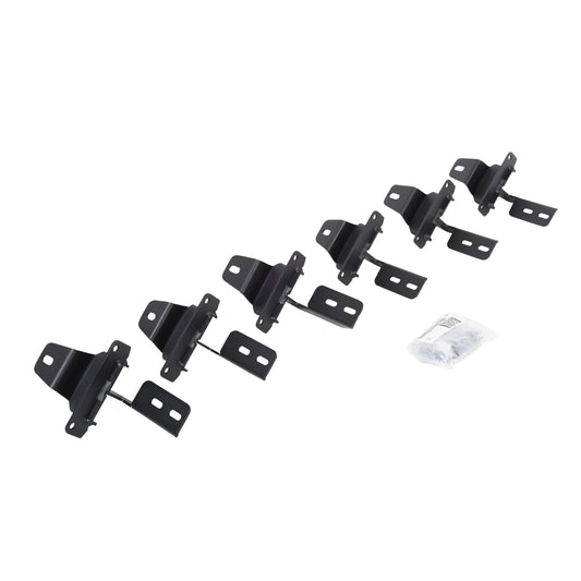 Go Rhino! 6945066 Go Rhino 6945066 V-Series V3, RB30 and RB Slim Side Steps - MOUNTING BRACKETS ONLY For Jeep 18-24 Wrangler (Sport Utility)