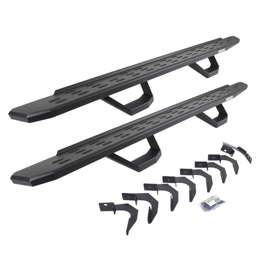 Go Rhino! 6962358020PC Go Rhino 6962358020PC RB30 Running Boards with Mounting Brackets, 2 Pairs Drop Steps Kit For Chevrolet 15-24 Colorado, GMC 15-24 Canyon (Crew Cab Pickup)
