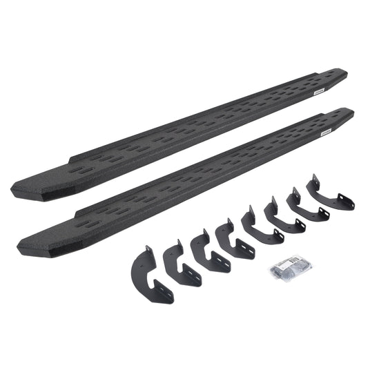 Go Rhino! 69641580T Go Rhino RB30 Protective Bedliner Coated Running Boards Fits 2007-2021 Toyota Tundra (69641580T)