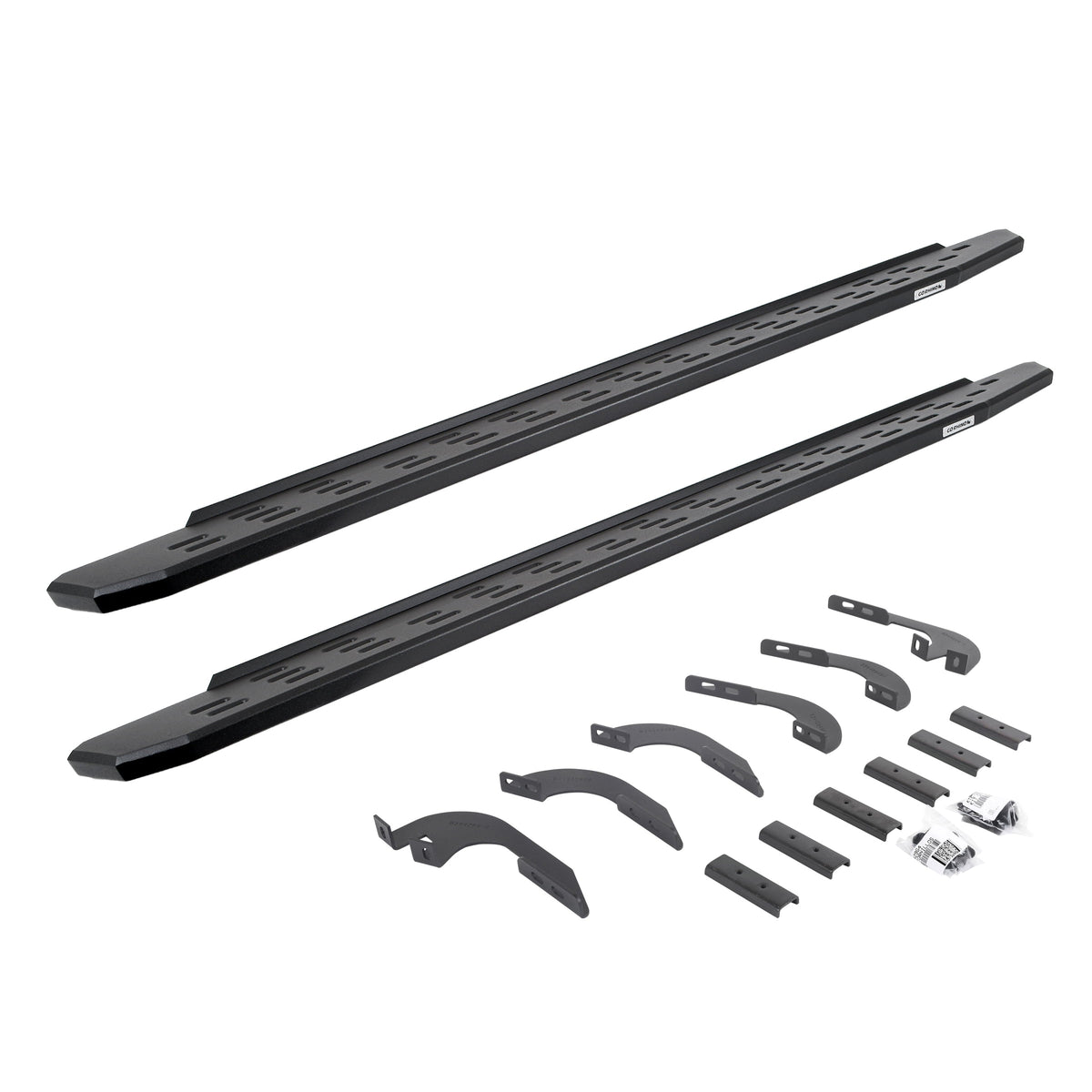 Go Rhino! 69642987PC Go Rhino 69642987PC RB30 Running Boards with Mounting Bracket Kit - Double Cab Only For Toyota 05-23 Tacoma (Crew Cab Pickup)
