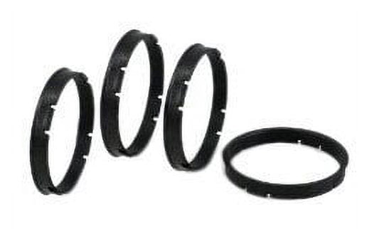 Gorilla 72-6606 Gorilla Automotive 72-6606 Wheel Hub Centric Rings (72.62mm OD x 66.06mm ID) -