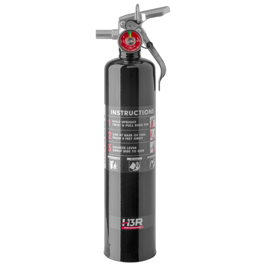 H3R Performance MX250B H3R Performance MaxOut Dry Chemical Car Fire Extinguisher - 2.5 lb. Black