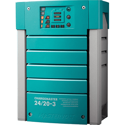 Mastervolt 44320205 Mastervolt ChargeMaster 20 Amp Battery Charger - 3 Bank, 24V