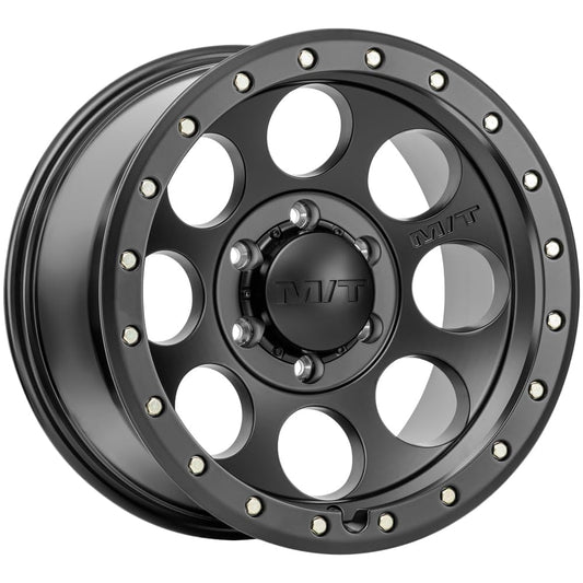 Mickey Thompson 226100335 1 Mickey Thompson 17x9 6X135 -12 Classic Pro Black Satin Black with Zinc Bolts Wheel Rim