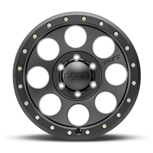 Mickey Thompson 226100345 1 Mickey Thompson 18x9 6X5.50 +00 Classic Pro Black Satin Black with Zinc Bolts Wheel Rim