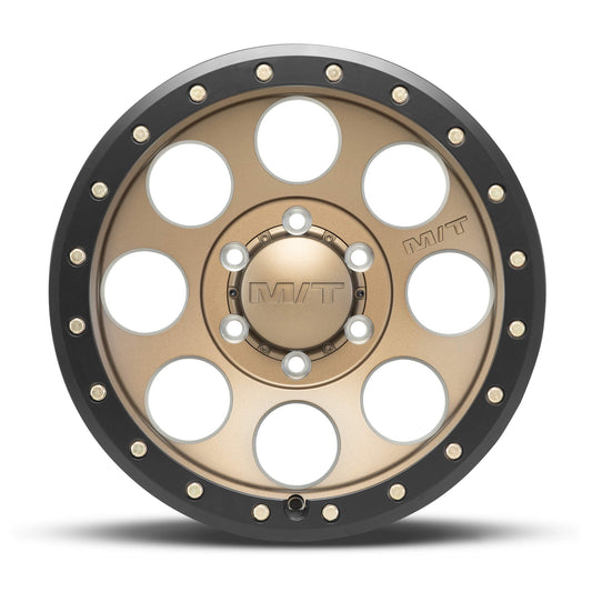Mickey Thompson 226100381 1 Mickey Thompson 20x9 8X170 +00 Classic Pro Bronze Satin Bronze with Black Lip Wheel Rim