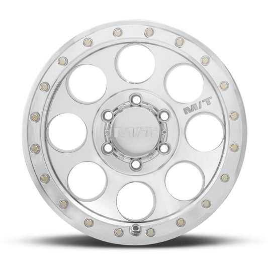 Mickey Thompson 226100319 1 Mickey Thompson 18x9 6X5.50 +00 Classic Pro Polished Polished with Zinc Bolts Wheel Rim