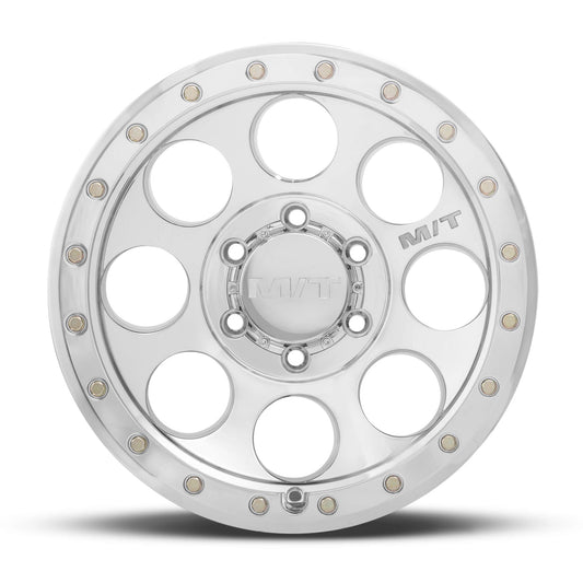 Mickey Thompson 226100320 1 Mickey Thompson 18x9 8X6.50 +00 Classic Pro Polished Polished with Zinc Bolts Wheel Rim