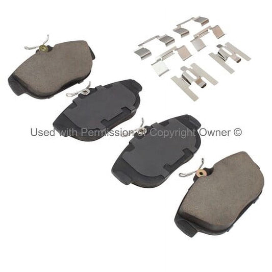 MPA Mpa Electrical 1003-0542M Quality Built Black Series Semi Metallic Brake