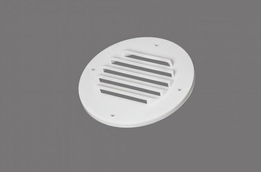 MTS 312 MTS Products 312 Battery Box Vent Outside Vent White 4-1/2 Inch Diameter