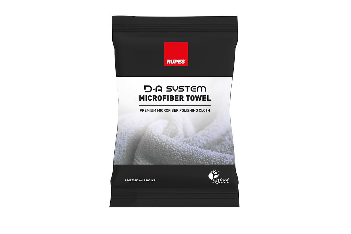 Rupes 9.BF9070 RUPES White Microfiber Towel – Soft, Scratch-Free Cloth for Perfect Detailing Results.